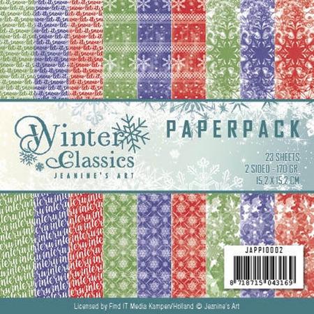 Jeanine Art - Winter Classics - Papierpak